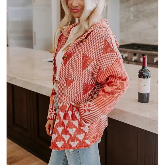 Crisp Fall Knit Cardigan - Picture 4 of 5